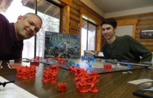 CamasCon Gamers enjoying an epic match up.